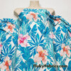 Big Flowers and Leaves Print Swimsuit Nylon Spandex Fabric by the Yard