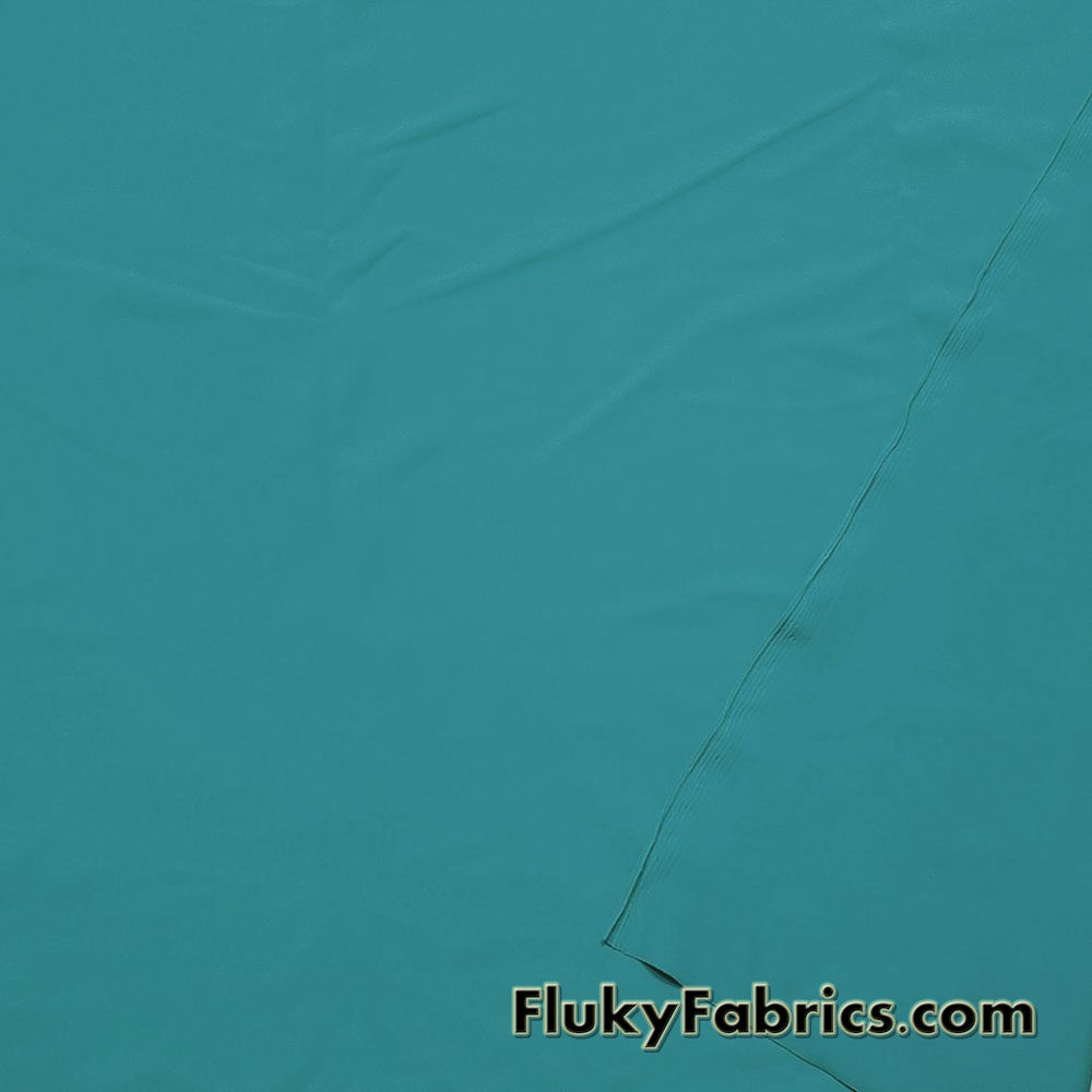 Deep Sea Solid Nylon Spandex Swimwear Fabric