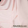 Pale Pink Matte Solid Nylon Spandex Swimwear Fabric