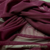 Burgundy Solid Power Mesh Nylon Spandex Fabric