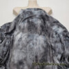 Gray Marble Tie Dye Poly Cotton Velour