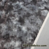 Gray Marble Tie Dye Poly Cotton Velour