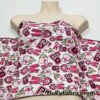 Ice Cream Monster Print Poly Spandex Fabric