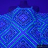 Pastel and Bright Colors Ethnic Print Blacklight Reactive Swimwear Spandex Fabric