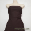 Solid Brown Matte Nylon Spandex Swimwear Fabric