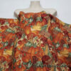 Autumn Harvest Thanksgiving Print Cotton Woven Fabric