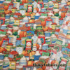 Farmer’s Market Items Print Cotton Woven Fabric
