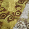 Shades of Green and Brown Nature Print Lightweight Cotton Spandex Jersey Fabric