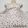 Skulls and Stars Print Lightweight Cotton Jersey Fabric