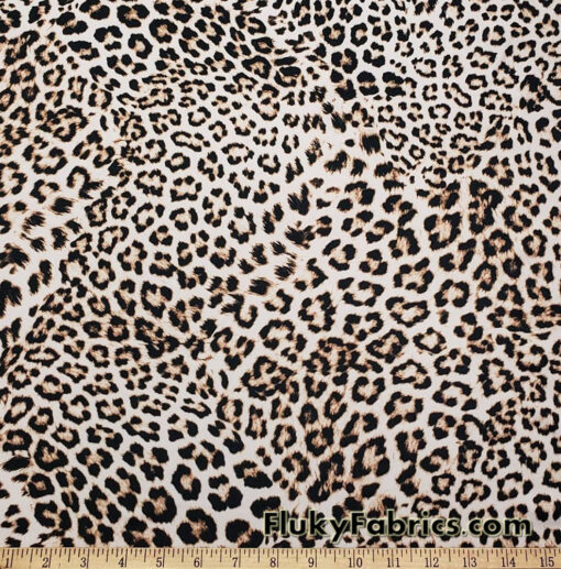 Wild Cat Animal Print Double Face Two Sided Nylon Spandex Bikini Swimsuit Swimwear Fabric