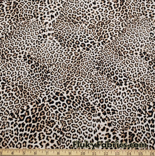 Wild Cat Animal Print Double Face Two Sided Nylon Spandex Bikini Swimsuit Swimwear Fabric