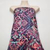 Abstract Tribal 2-Way Stretch Nylon Spandex Fabric