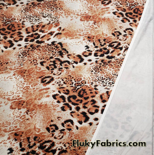 Animal Print ITY Poly Spandex Fabric