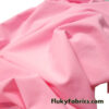 Bright Cotton Candy Pink Solid Matte Nylon Spandex Fabric