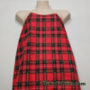 Christmas Plaid Polyester Woven Knit Fabric