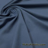 Dark Dusty Blue Solid Matte Nylon Spandex Fabric
