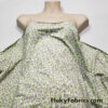 Gray and Lime Green Animal Print 4 Way Stretch Spandex Swimsuit Fabric