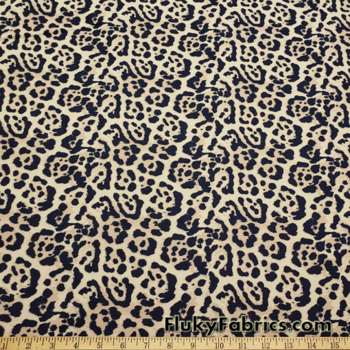 Jaguar Animal Print Brushed Nylon Spandex Fabric