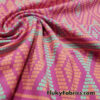 Colorful Pixelated Tribal 4-Way Stretch Nylon Spandex Fabric