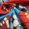 Sports Balls on Poly Fleece Fabric