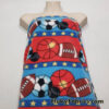 Sports Balls on Poly Fleece Fabric