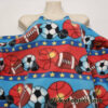 Sports Balls on Poly Fleece Fabric