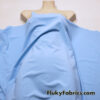 Baby Blue Solid Nylon Spandex Tricot Swimwear Fabric