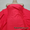 Hot Coral Matte Solid Nylon Spandex Tricot Swimwear Fabric