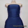 Navy Color Shiny 4-Way Spandex Fabric
