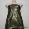 Olive Green Mystique Metallic Foggy Foil Spandex Fabric