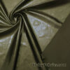 Olive Green Mystique Metallic Foggy Foil Spandex Fabric
