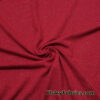 Red Hacci Sweater Knit with Red and Silver Shiny Lurex Accents Fabric at flukyfabrics.com