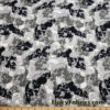 Skull Overlay Print on Lightweight Rayon Spandex Jersey Fabric at flukyfabrics.com