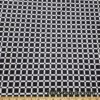 Monochrome Grid Squares 4-Way Stretch Nylon Spandex Fabric