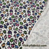 Colorful Animal Print Cotton Spandex Fabric