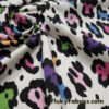 Colorful Animal Print Cotton Spandex Fabric