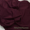 Dark Burgundy Solid Matte Nylon Spandex Fabric