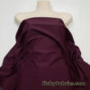 Dark Burgundy Solid Matte Nylon Spandex Fabric