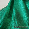 Kelly Green Metallic Eyelash/Fringe Lame Fabric