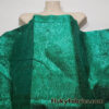 Kelly Green Metallic Eyelash/Fringe Lame Fabric