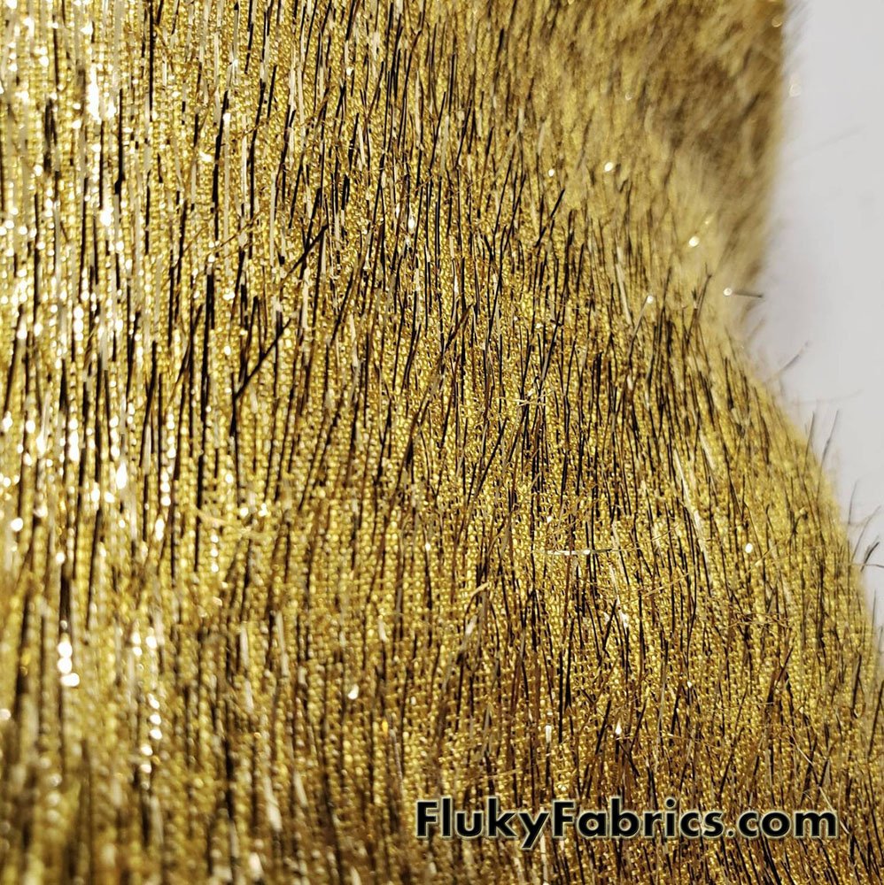 Gold Eyelash Fringe - Eyelash - Fringe - Trims