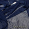 Navy Solid Power Mesh Nylon Spandex Fabric