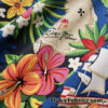 Tropical Pirate Print on 45″ Wide Cotton Woven Fabric