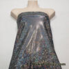 Broken Glass Iridescent Suncatcher Style Metallic Spandex Fabric