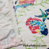 Colorful Fish and Plants Print on Cotton Jersey