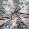 Blush Pink, Blue, and Gray Tie Dye Stretch Fabric – Abstract Distressed Design