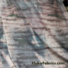 Blush Pink, Blue, and Gray Tie Dye Stretch Fabric – Abstract Distressed Design