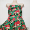 Ladybug Mushroom Village Print Interlock Cotton Knit Fabric