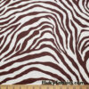 Light Ivory and Brown Animal Print Swimsuit Bikini Nylon Spandex Fabric by the Yard at flukyfabrics.com