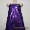 Dark Purple Mystique Metallic Foggy Foil Spandex Fabric